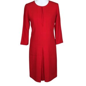 NWT DKNY Red Knee-Length Dress